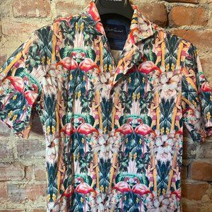 Robert Graham Modern Americana M Flamingo Short Sleeve